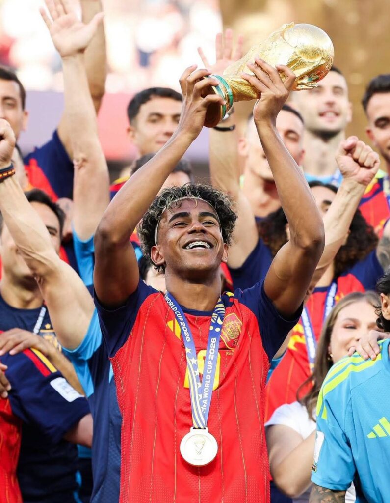 Lamine Yamal Makes History as First Teenager to Win UEFA, FIFA World Cup FB IMG 1784525800483