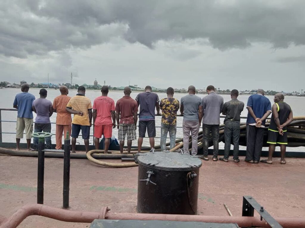 Breaking: Navy Uncovers Nine Illegal Refineries in Rivers FB IMG 1784727995844