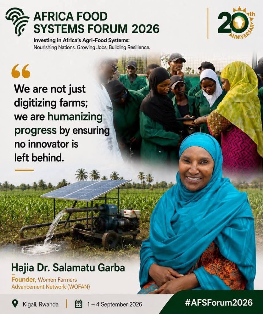 WOFAN Founder Salamatu Garba to Speak at Africa Food Systems Forum 2026 in Kigali FB IMG 1787913630849