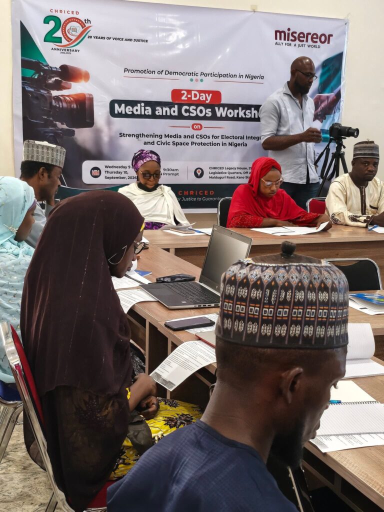 CHRICED Moves to Strengthen Media, CSOs for Credible Elections FB IMG 1788982812836