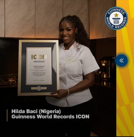 Hilda Baci Named Guinness World Records ICON IMG 20260620 WA0002