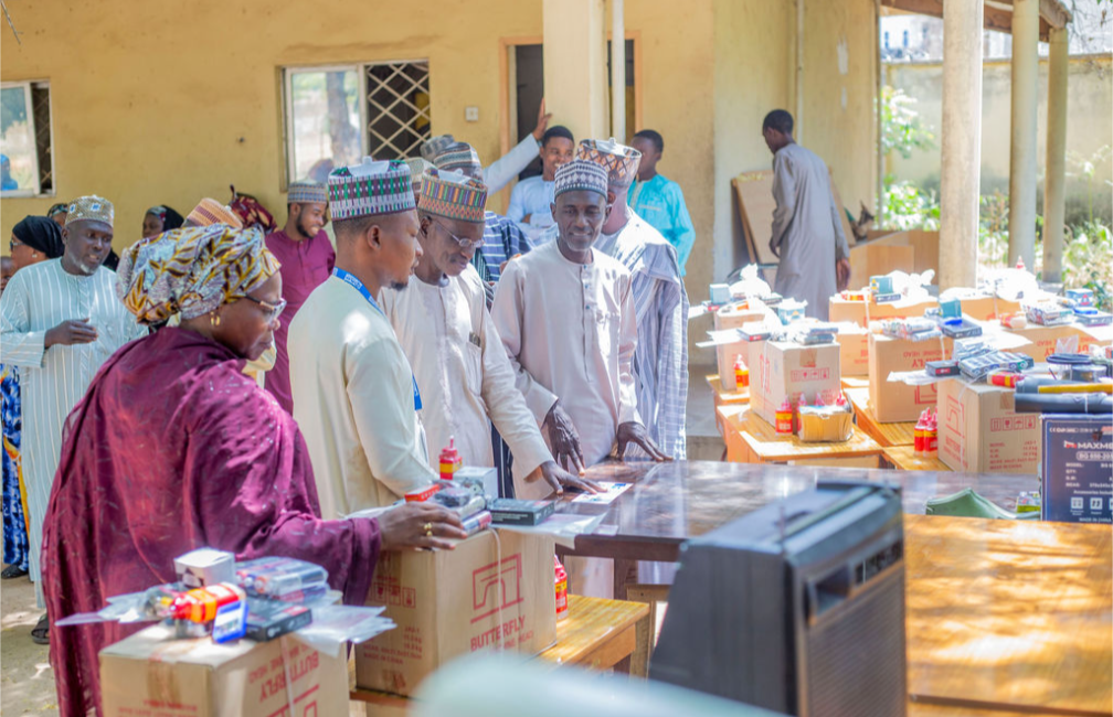 60 ABEP Graduates Receive Livelihood Start-Up Kits in Kano Markup